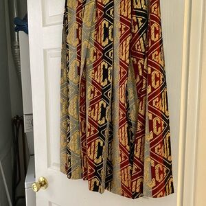 Gucci A-Line Skirt - Red, Gold, Black